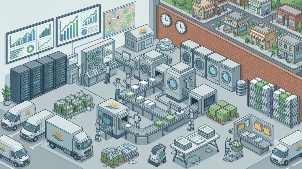 Commercial Laundry Service