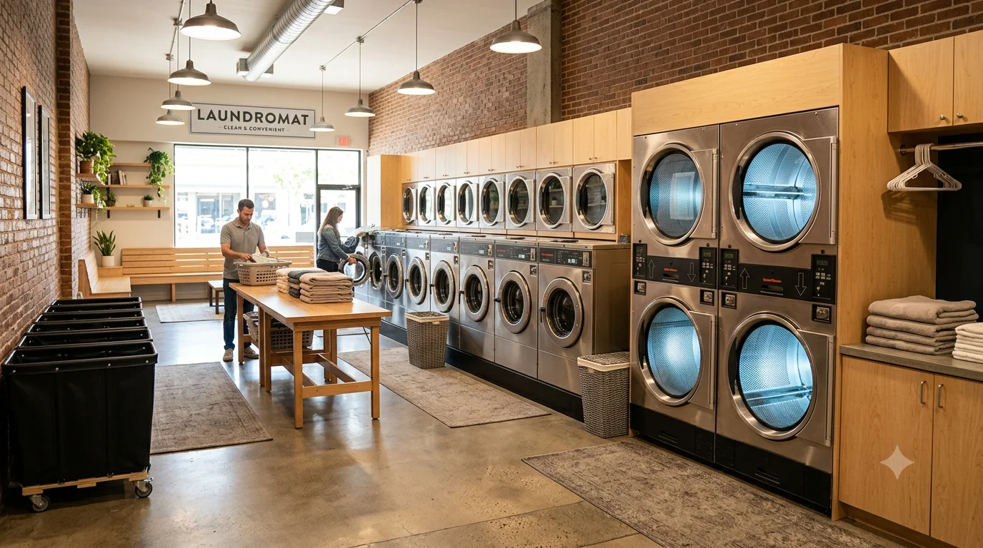 Self-Serve Laundromat